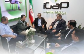 استقبال گسترده از غرفه آیگپ در اولین روز نمایشگاه بین‌المللی اینوتکس ٢٠٢٥