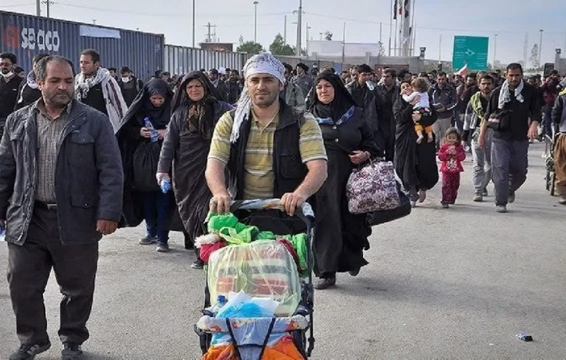 گذرگاه پرتردد مهران: ثبت تردد 773 هزار زائر در 5 ماه نخست سال
