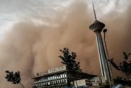 هشدار نارنجی هواشناسی برای تهران/ وزش باد شدید و بارش رگباری