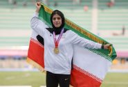 ریحانه مبینی: پرنده طلایی آسیا با اراده آهنین