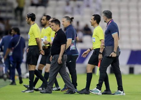 اعتراض رسمی فدراسیون فوتبال به داور دیدار مقابل قطر
