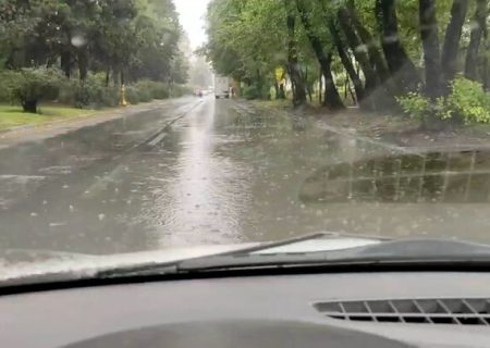 بارش‌های شدید، بادهای خطرناک و گردوخاک در چندین استان