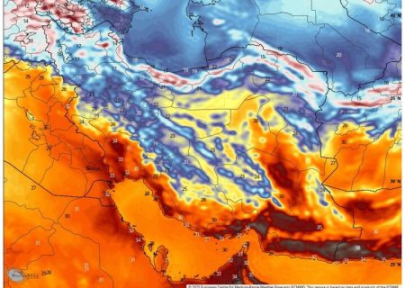 ورود سامانه بارشی جدید به کشور از فردا؛ کاهش ۱۰ درجه‌ای دما در شمال