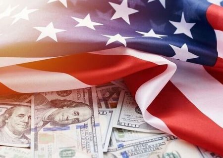 روند افزایش بدهی ملی دولت ایالات متحده در ۲۰۰ سال اخیر