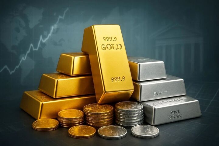 قیمت جهانی فلزات گرانبها به فاز صعودی برگشت؛ پیش بینی بهای انس طلا و نقره