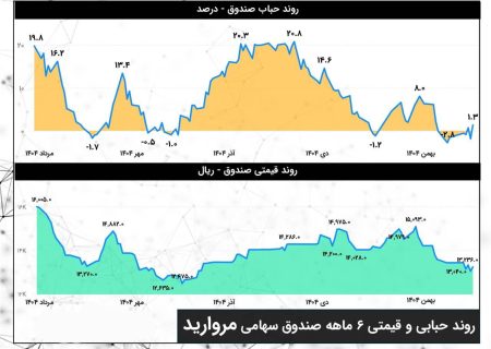  از حباب ۲۰ درصدی تا بازدهی منفی ۱۸ درصدی در صندوق مروارید