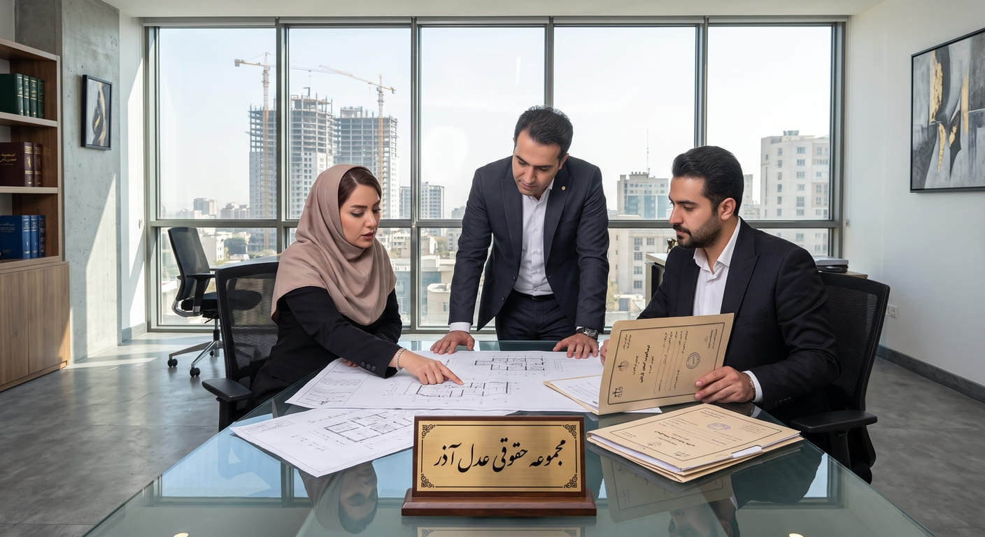 تیم وکلای ملکی مجموعه حقوقی عدل آذر